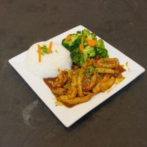 Teriyaki Chicken Rice Plate